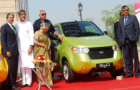Mahindra Reva E2O, small green car with ultra modern features